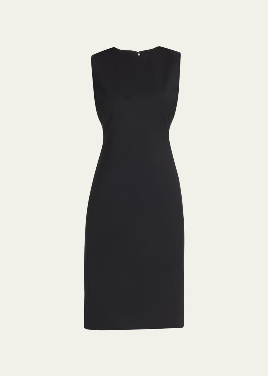 Theory Eano Sleeveless Traceable Wool Suiting Dress - Bergdorf Goodman