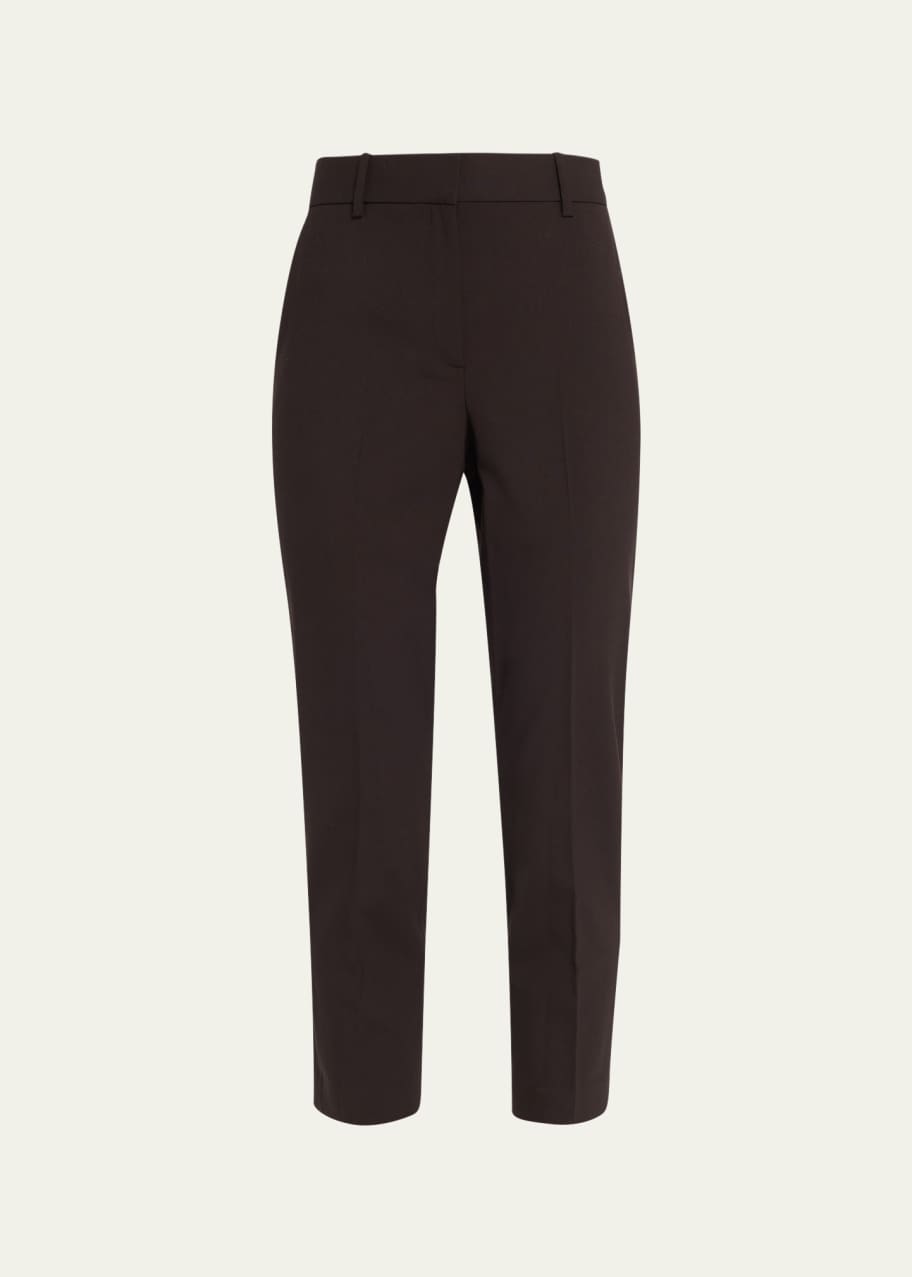 Treeca Pant in Good Wool Black - Theory Women