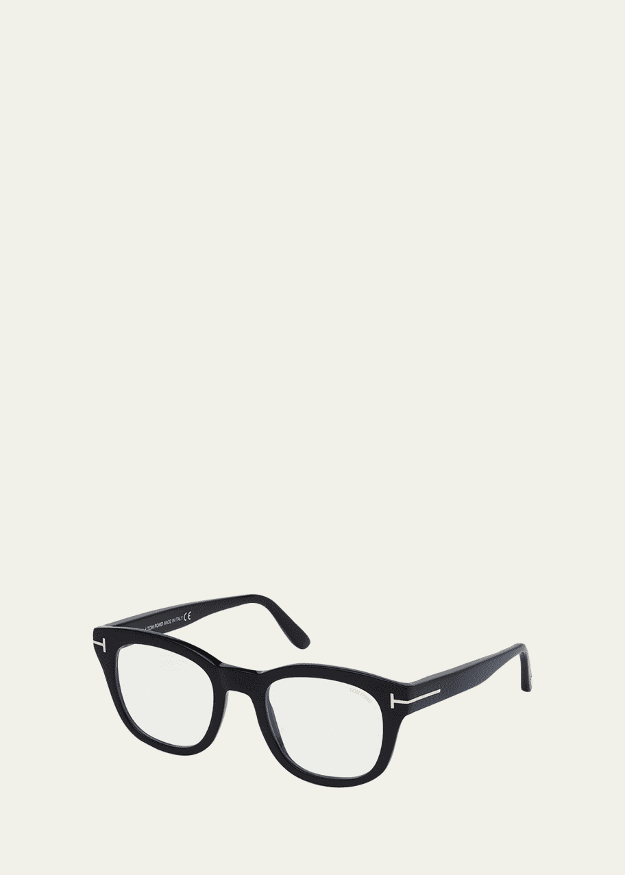 Men s Square Acetate Optical Glasses