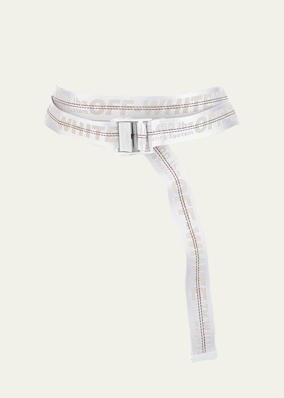 Off-White Classic Industrial Web Logo Belt - Bergdorf Goodman display picture 3