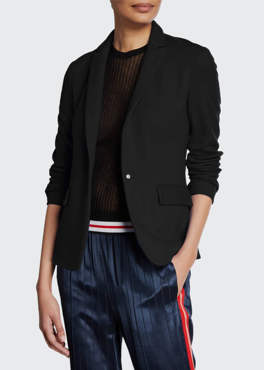Rag Bone Lexington Snap Front Wool Blazer Bergdorf Goodman