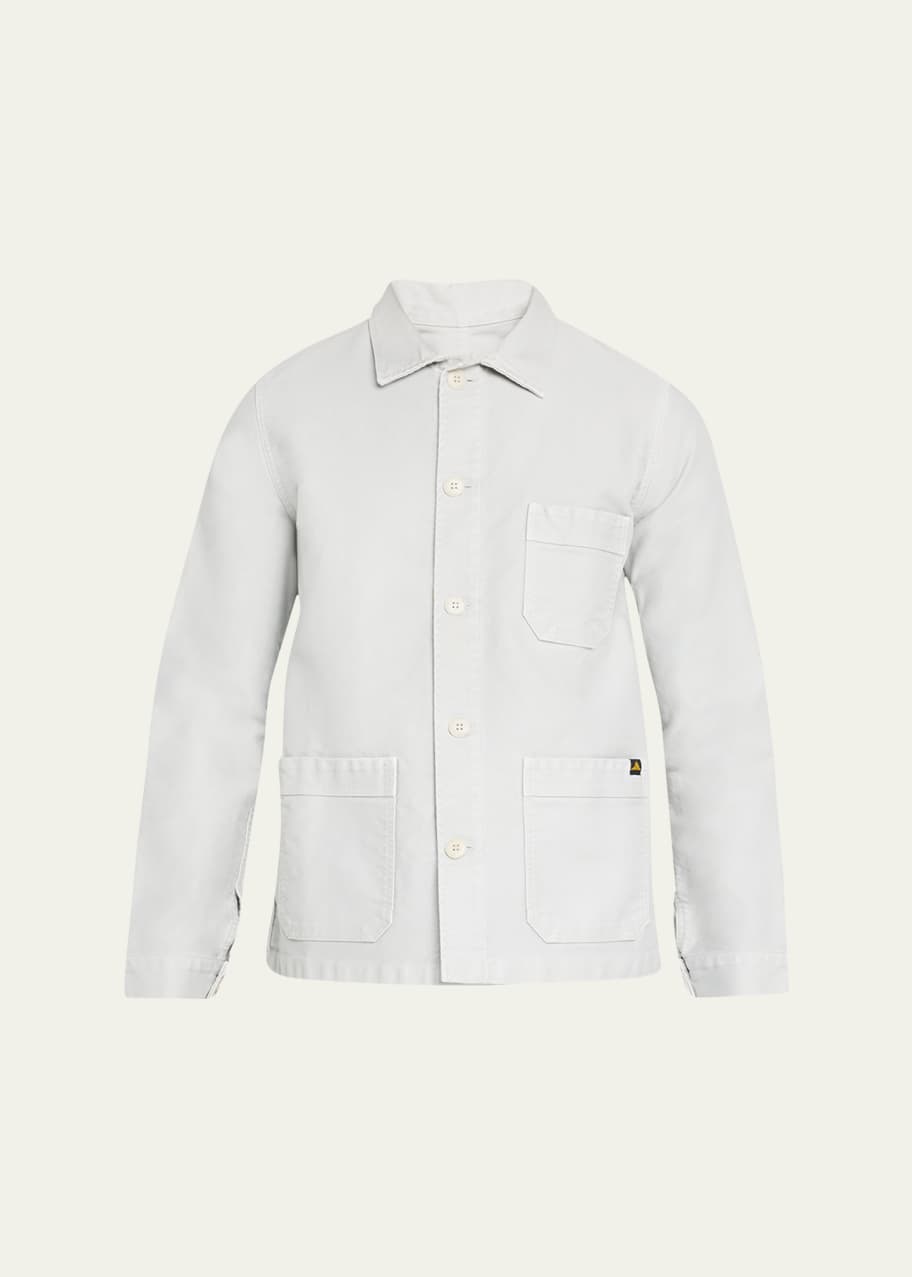 B. x Le Mont St. Michel Men's StoneWashed French Worker Jacket