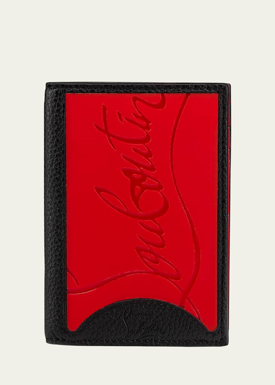Christian Louboutin Men's Empire Two-Tone Leather Wallet