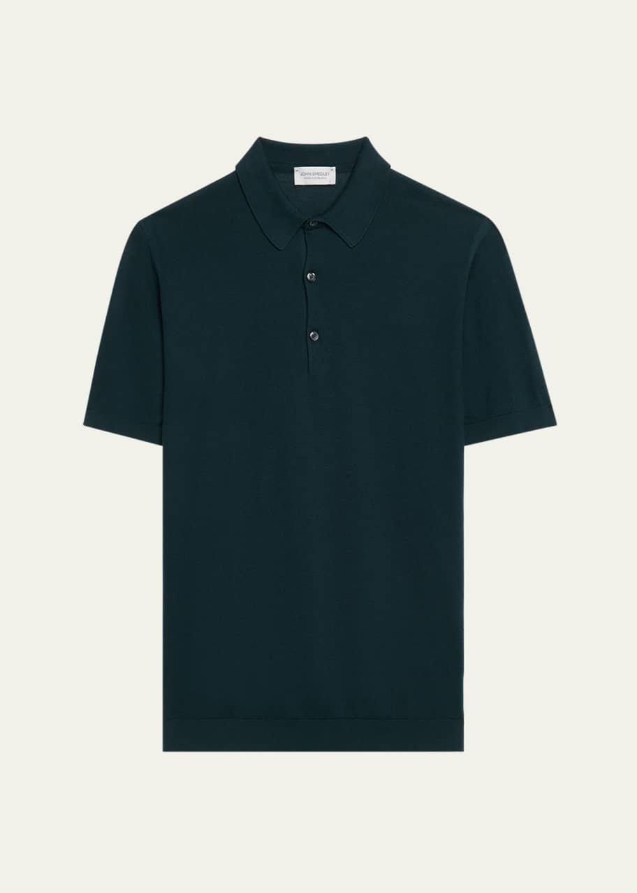 Image 1 of 1: Men's Roth Cotton Polo Shirt