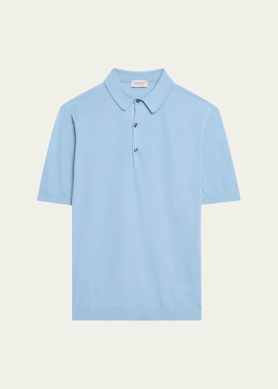 Image 1 of 1: Men's Roth Cotton Polo Shirt