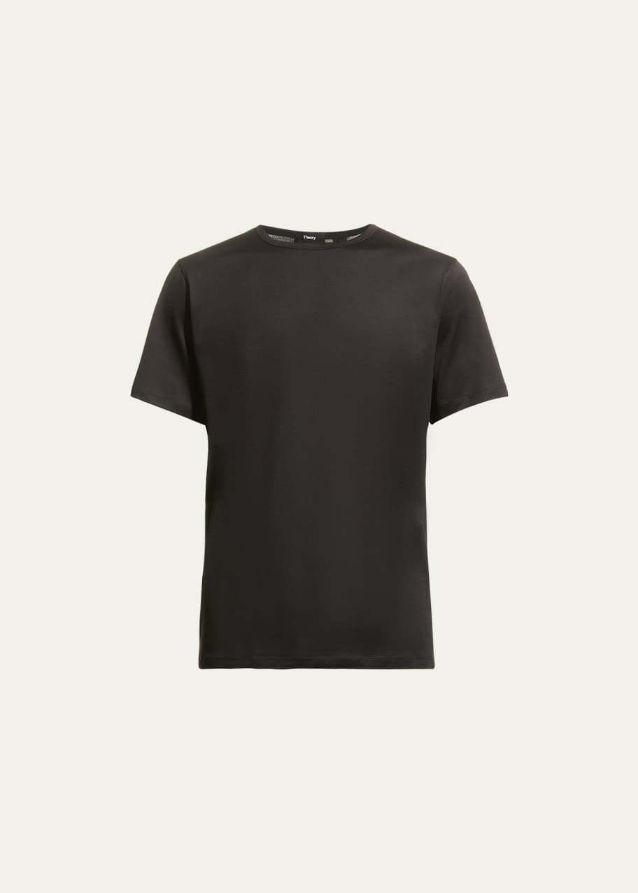 Image 1 of 1: Men's Precise Luxe Cotton Short-Sleeve Tee