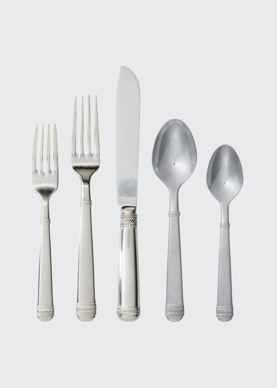 Juliska Le Panier Bright Satin 5Piece Flatware Place Setting