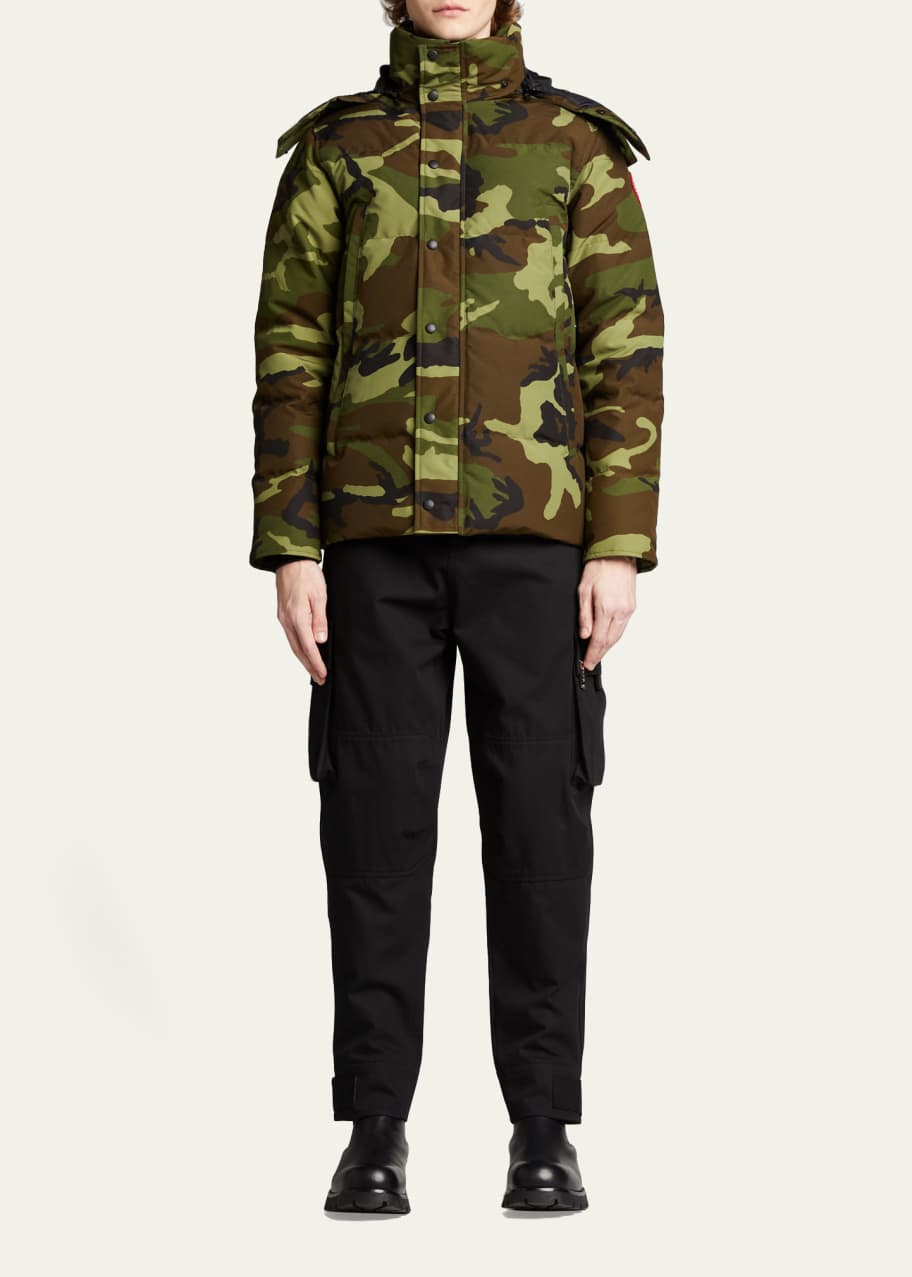 Canada goose wyndham parka camouflage sales
