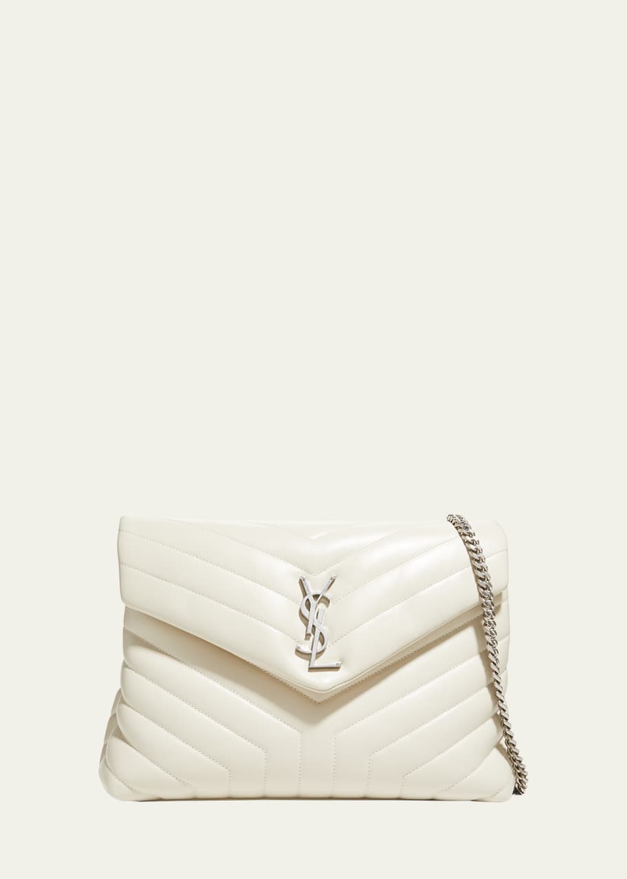 Saint Laurent Loulou Medium YSL Matelasse Calfskin FlapTop Shoulder Bag Bergdorf Goodman