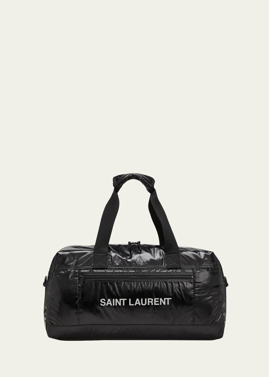 Image 1 of 1: Men's YSL Sport Nylon Logo Duffel Bag