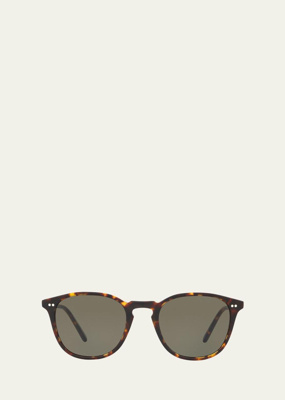 Oliver Peoples Men's Forman L.A. Tortoiseshell Sunglasses