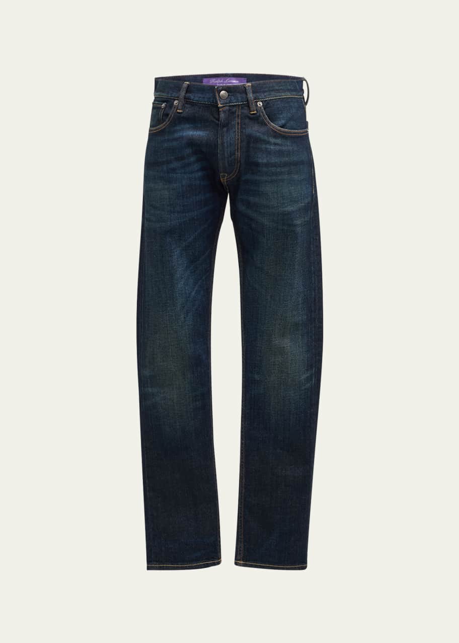 Ralph Lauren Purple Label Men's Straight Denim Jeans - Bergdorf