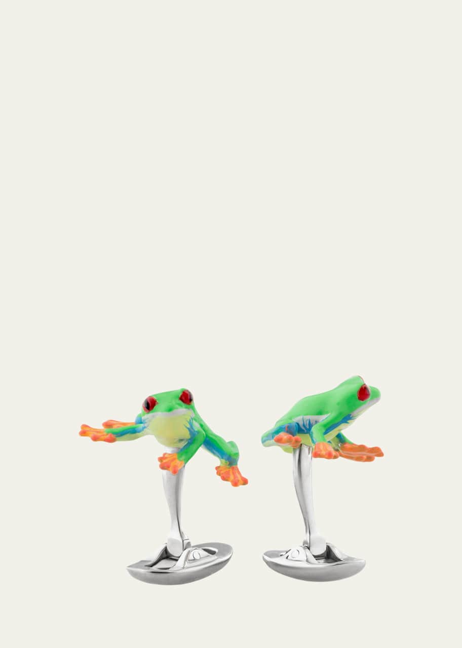 Image 1 of 1: Frogs Cufflinks