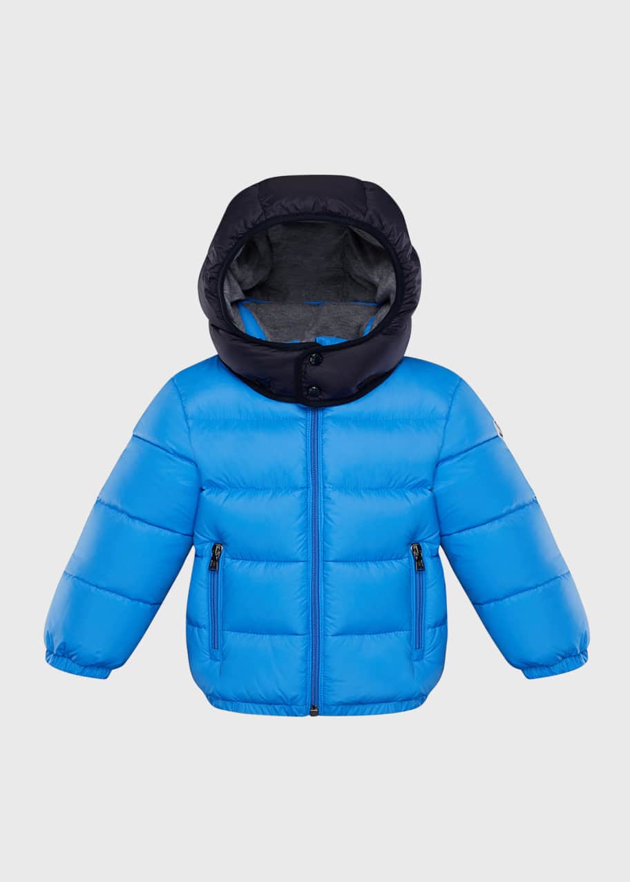 Image 1 of 1: Perols Quilted Hooded Puffer Jacket, Size 12M-3