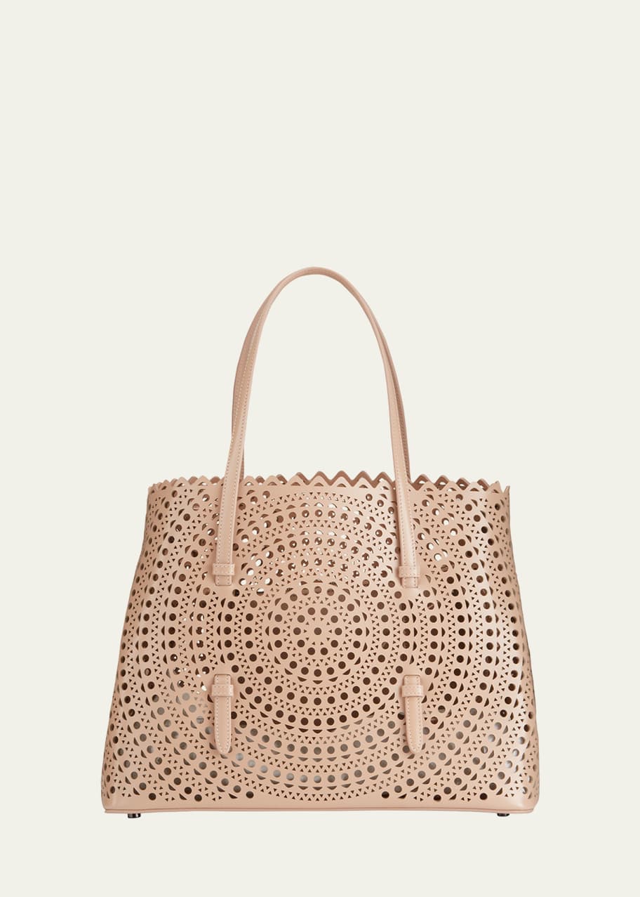 【24SS NEW】ALAIA / MINA 32 PERFORATED VIENNE トートバッグ ALAIA Mina 32 Tote Bag in Vienne Perforated Leather