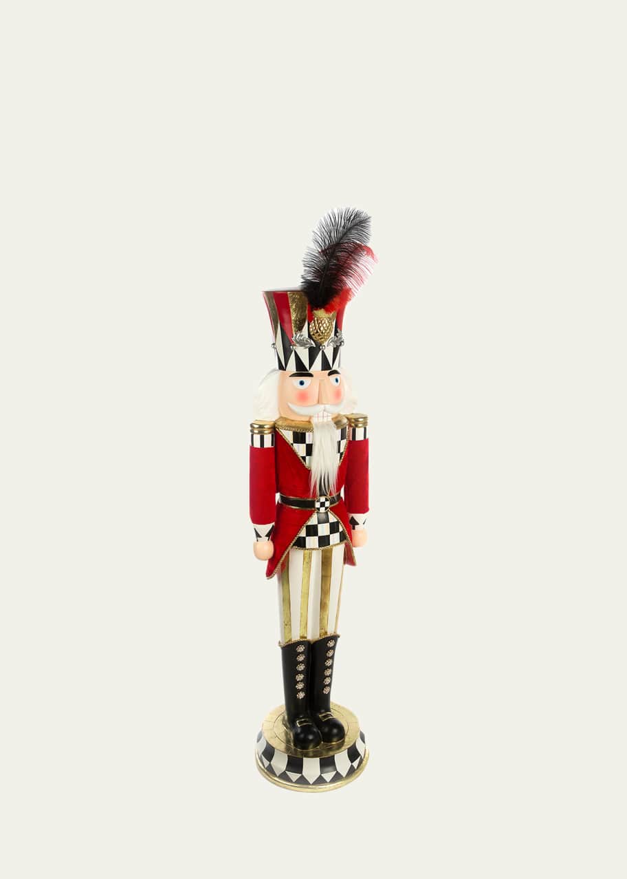 MacKenzieChilds Castle Guard Trophy Nutcracker Bergdorf Goodman