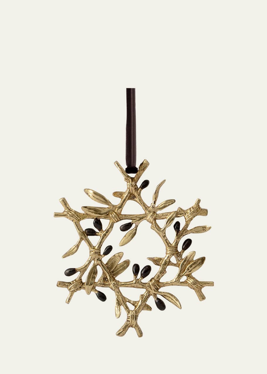 Image 1 of 1: Olive Branch Star Ornament