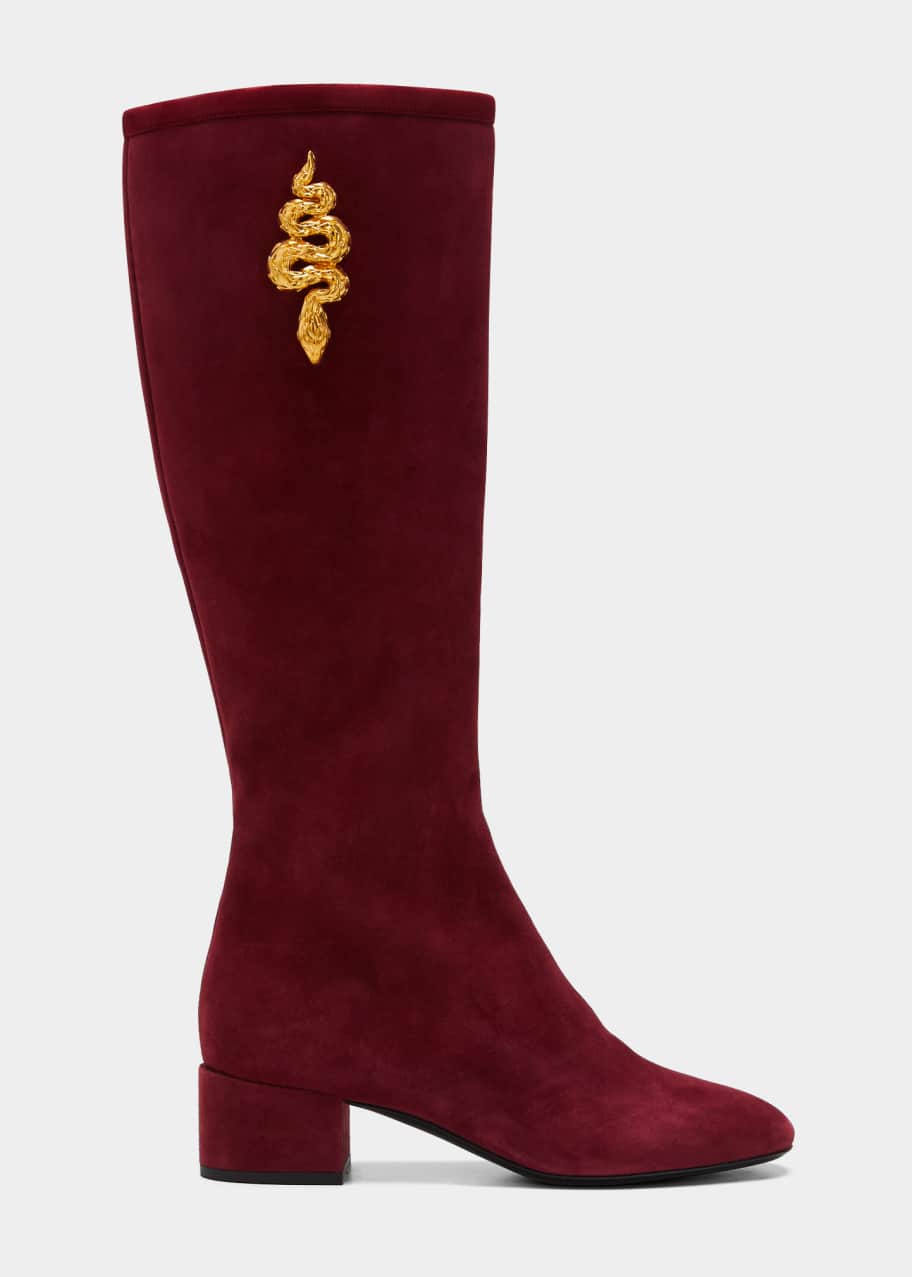 Valentino snake boots on sale