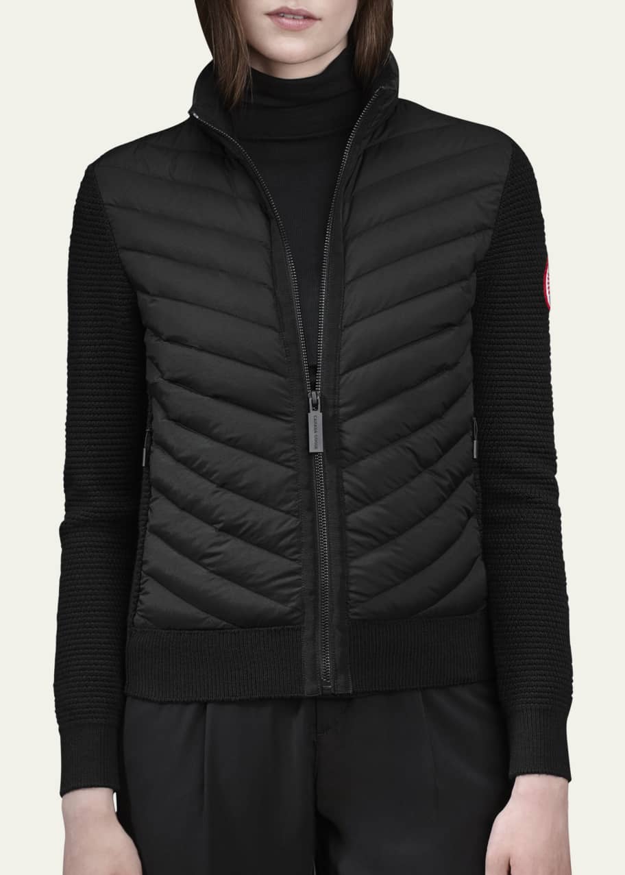 Canada Goose Hybridge Knit Puffer Front Jacket Bergdorf Goodman