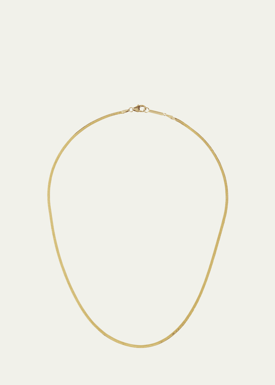 Image 1 of 1: 14k Liquid Gold Thin Chain Choker