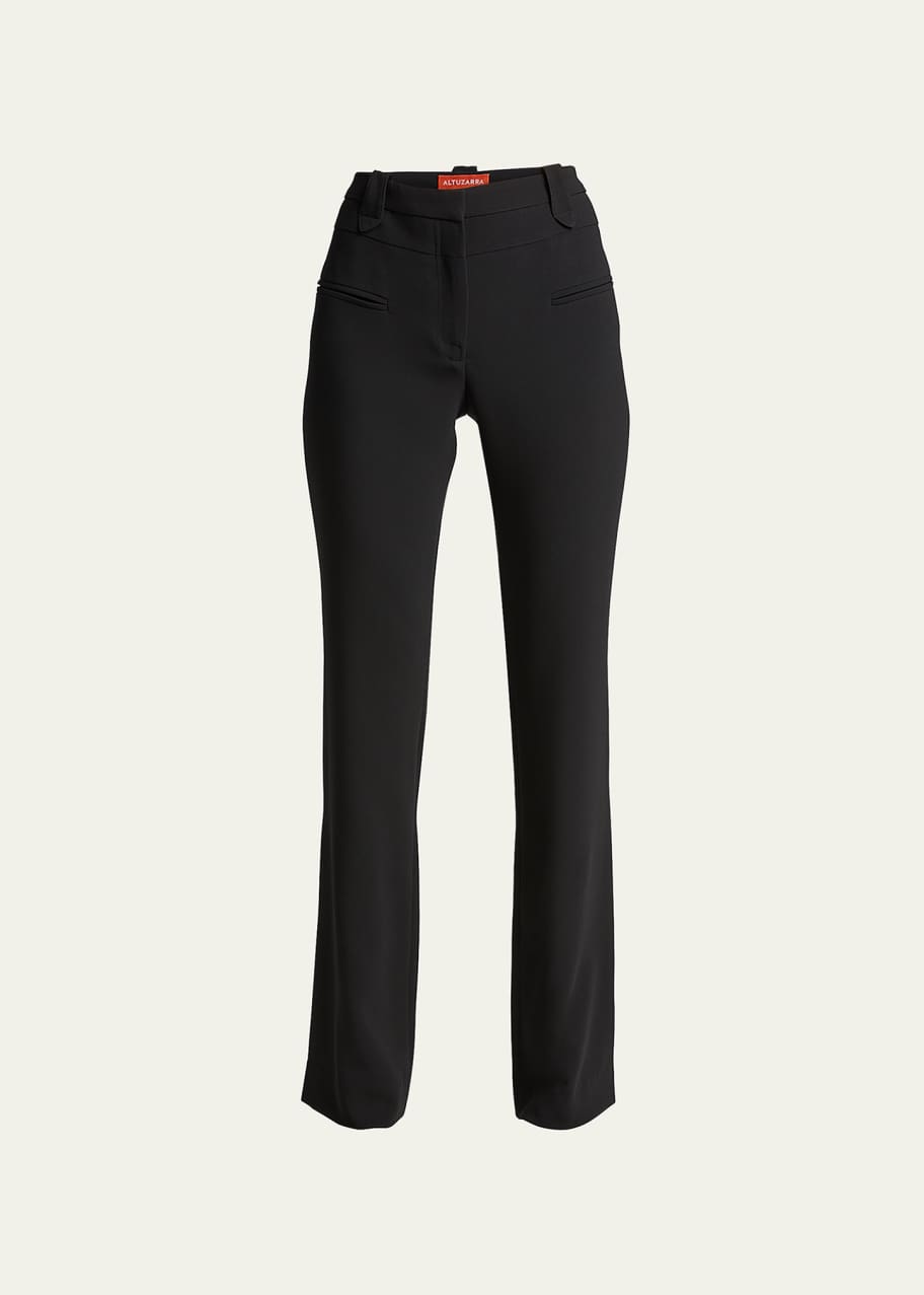 Image 1 of 1: High-Rise Flare Pants