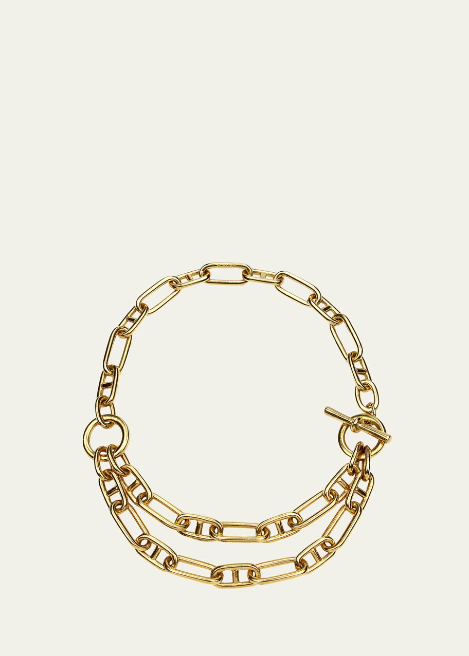 Ben-Amun Short Double-Chain Necklace - Bergdorf Goodman