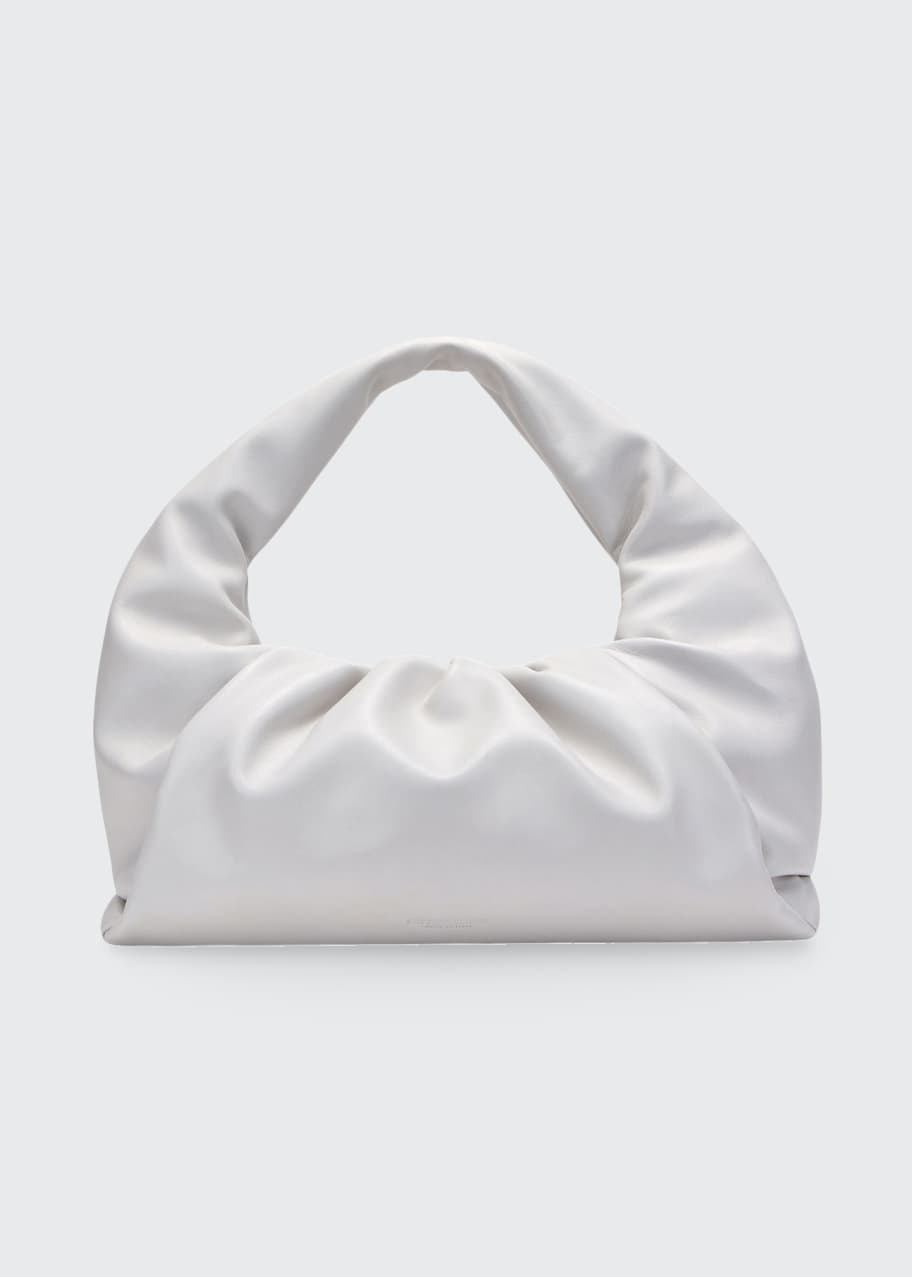 Image 1 of 1: Small Butter Napa Shoulder Hobo Bag