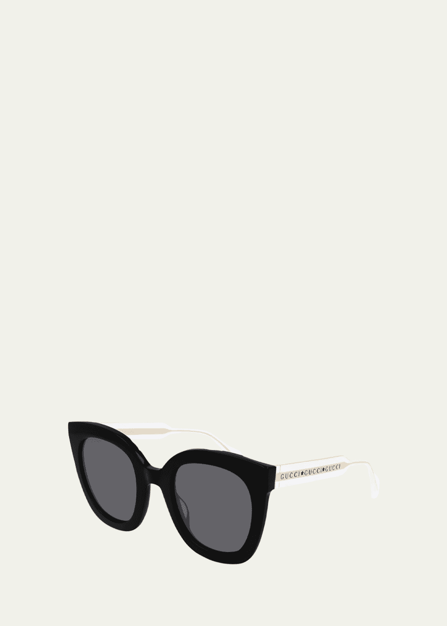 Gucci colorblock acetate square sunglasses online