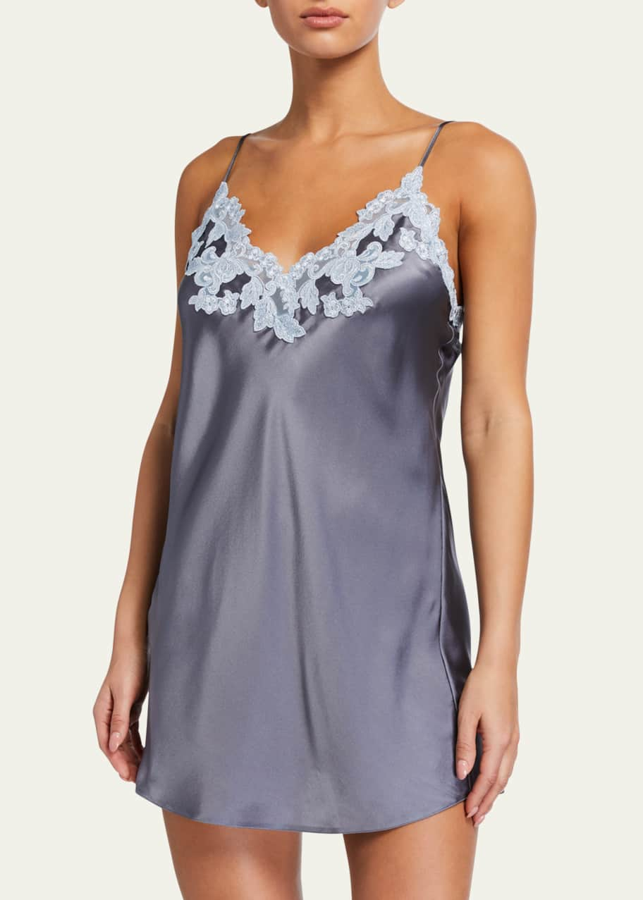 La Perla Maison Silk Chemise - Bergdorf Goodman