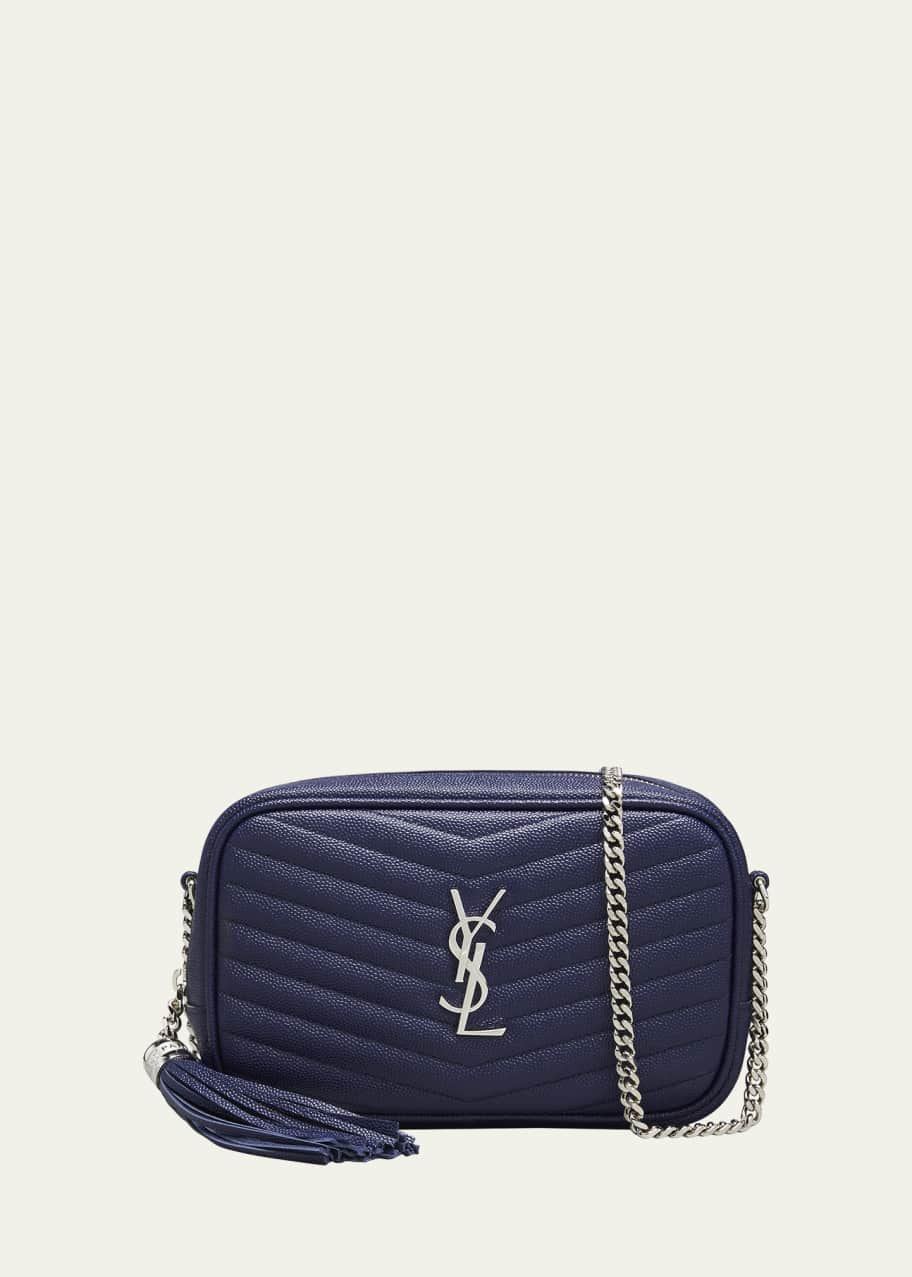 Lou Mini Monogram YSL Quilt Calf Camera Bag