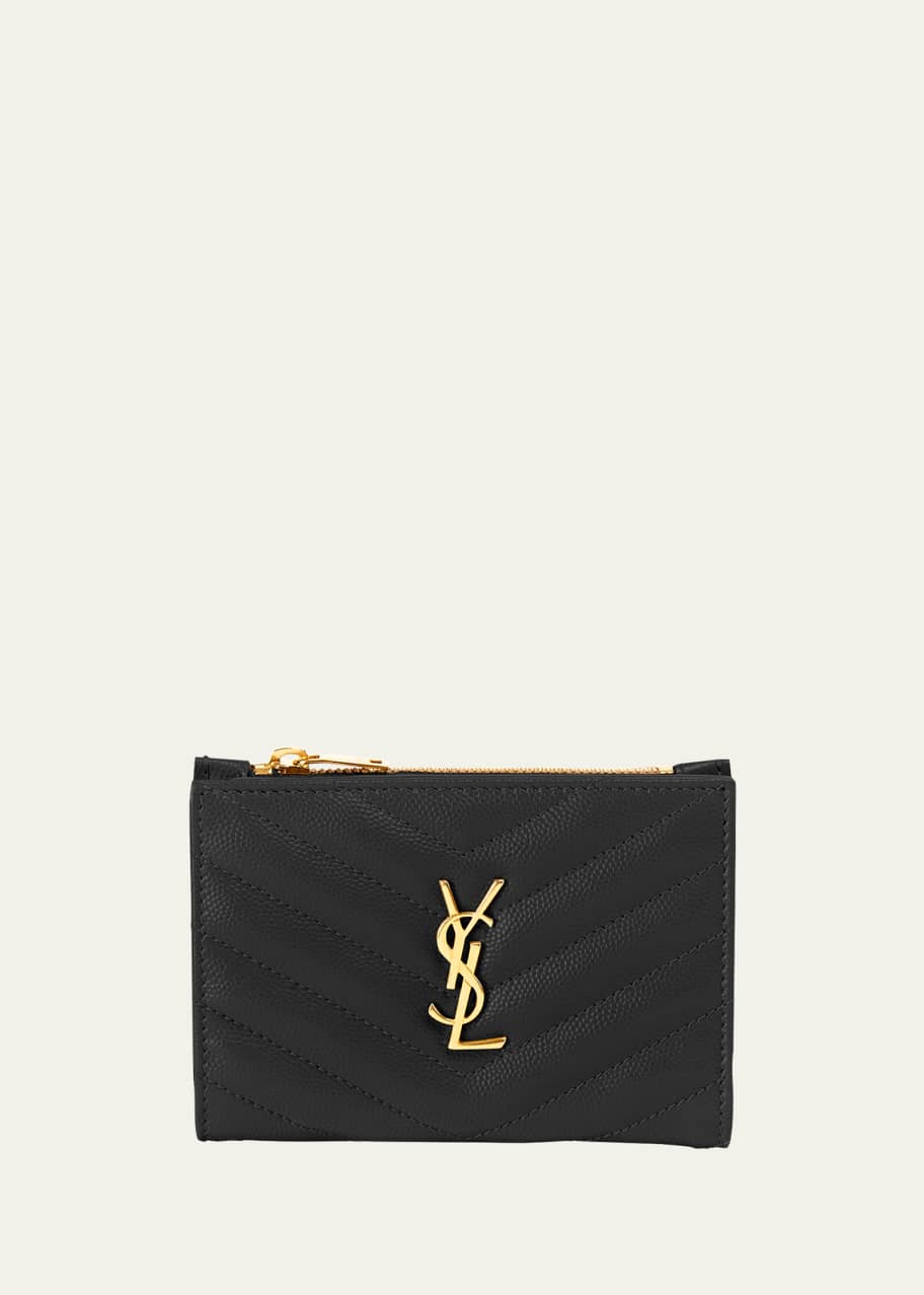 Ysl hotsell slim wallet