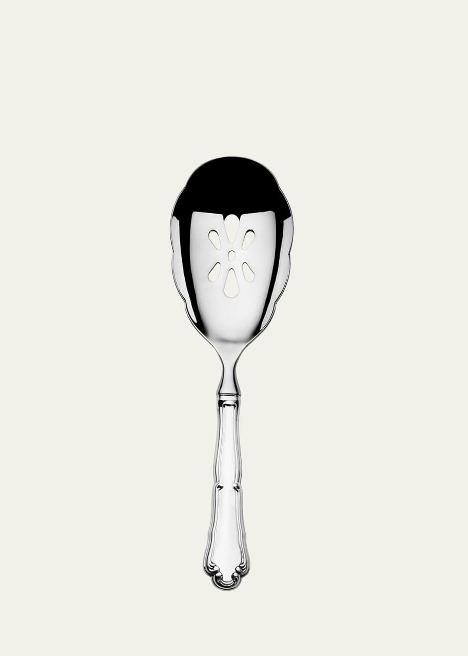 Image 1 of 1: Barocco Pierced Serving Spoon
