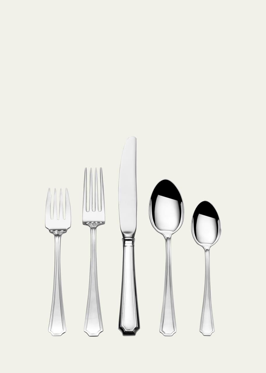 Image 1 of 1: Fairfax 5-Piece Flatware Dinner Setting