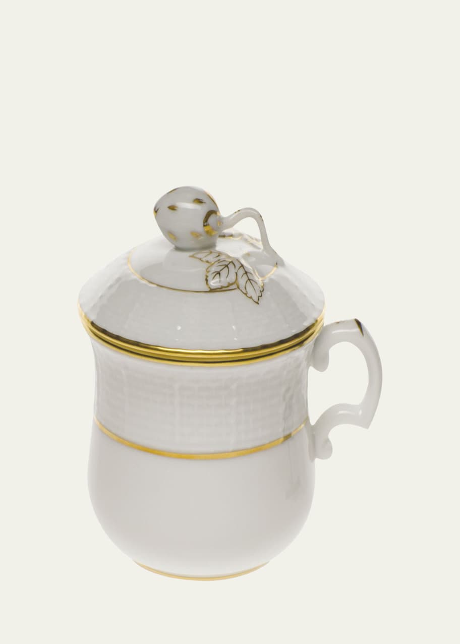 Image 1 of 1: Golden Edge Pot de Creme with Berry