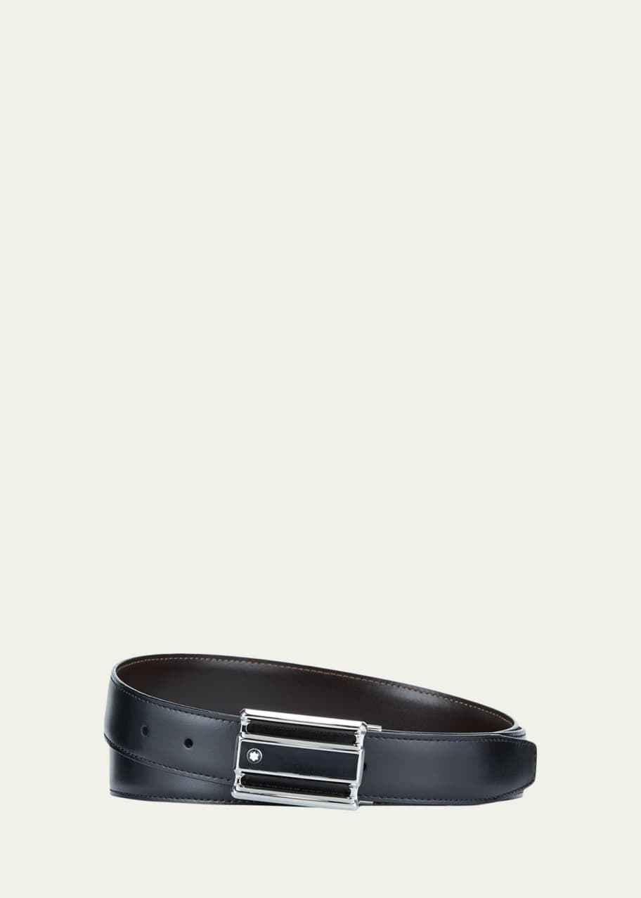 Image 1 of 1: Men's Reversible Cut-To-Size Business Belt