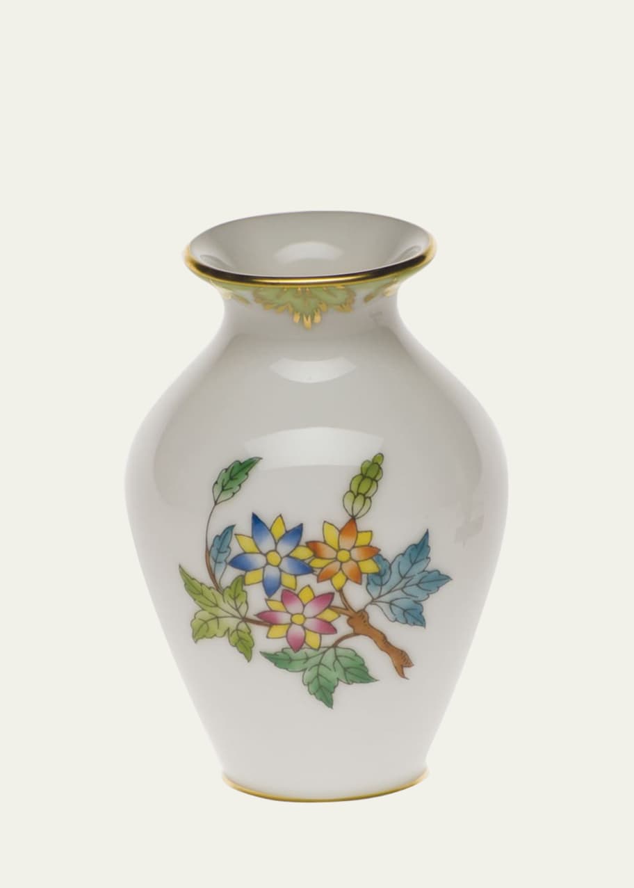 Image 1 of 1: Queen Victoria Green Small Bud Vase