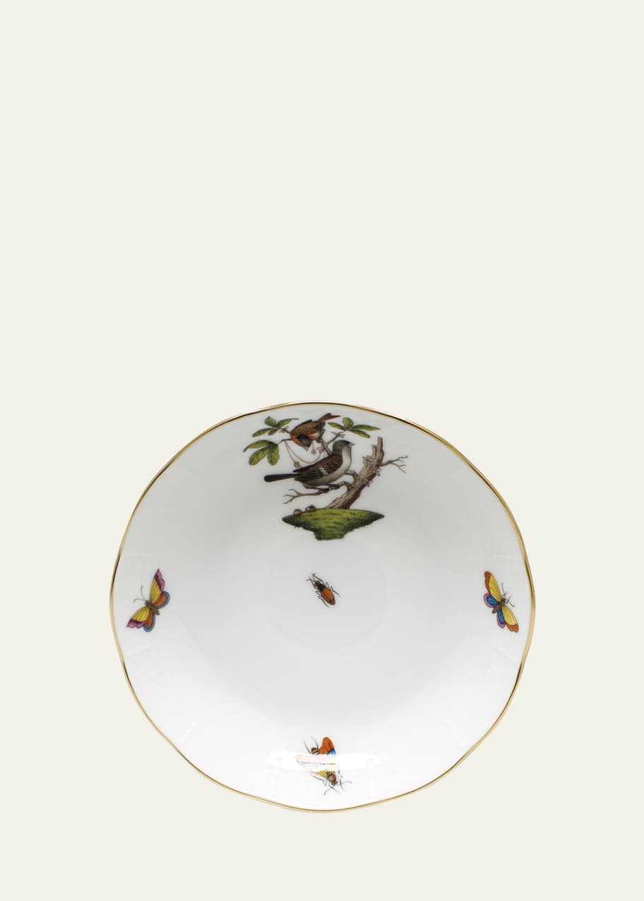 Image 1 of 1: Rothschild Bird Motif 04 Mocha Saucer