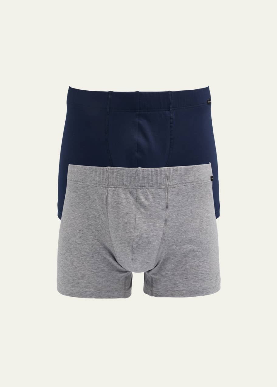 Image 1 of 1: Men's 2-Pack Cotton Essentials Boxer Briefs