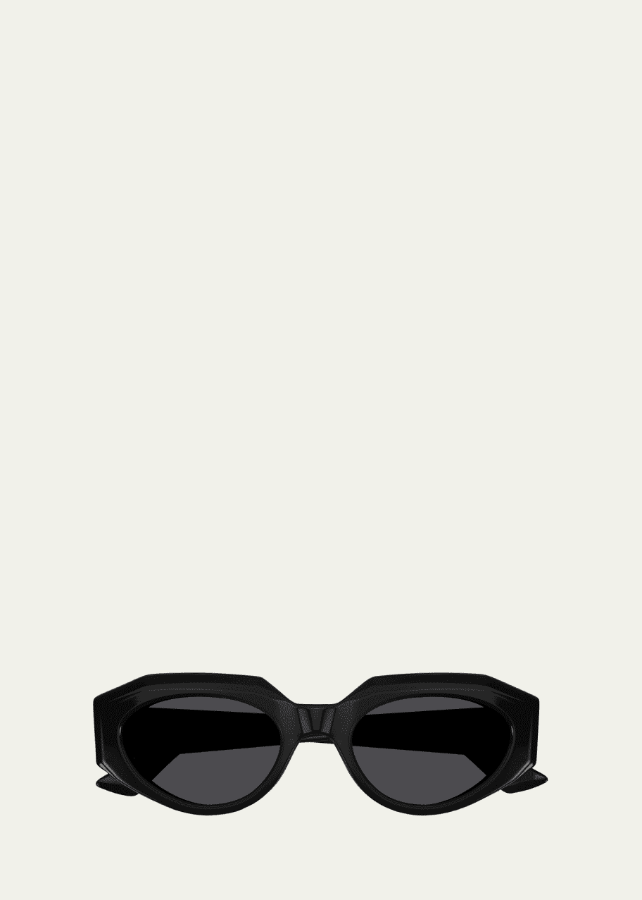 Image 1 of 1: Round Acetate Sunglasses