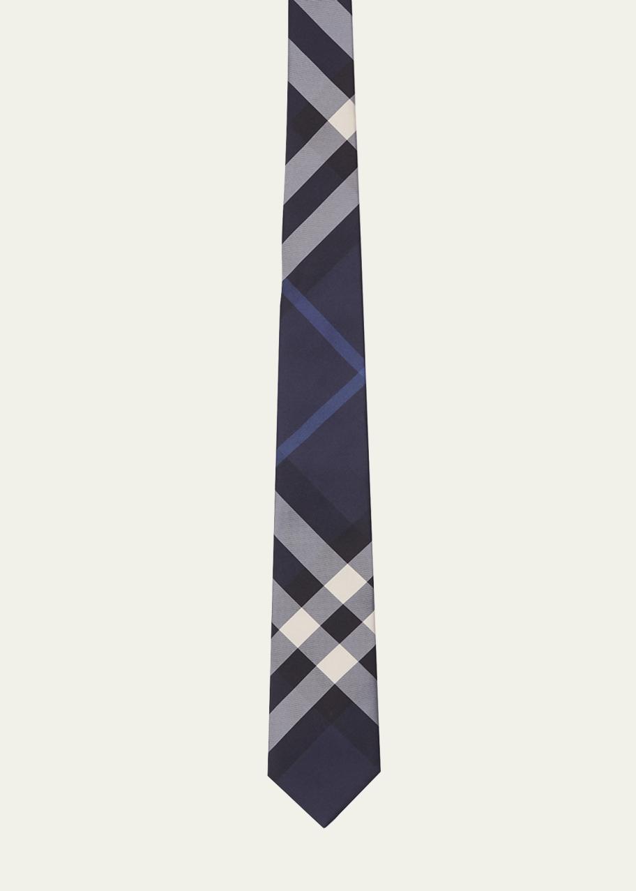 Burberry Check Silk Tie (new classic check) at Amazon Men Burberry Men’s Tie display picture 1