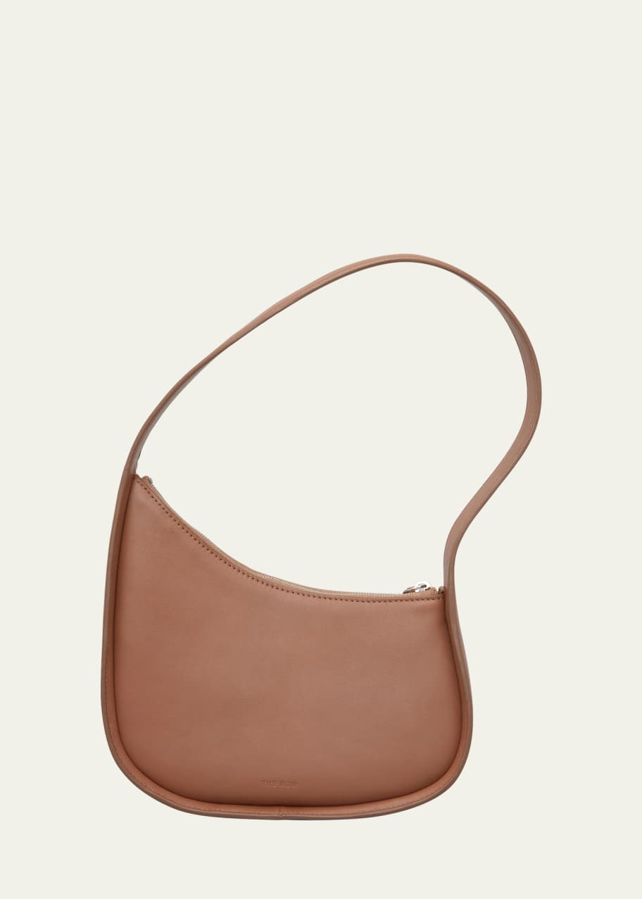 THE ROW Half Moon Shoulder Bag in Leather - Bergdorf Goodman