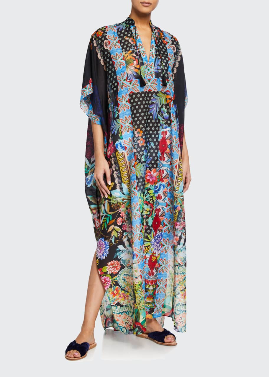 chinese dress ladies Suri Ruffle Maxi Dress - Kasumi - Johnny Was