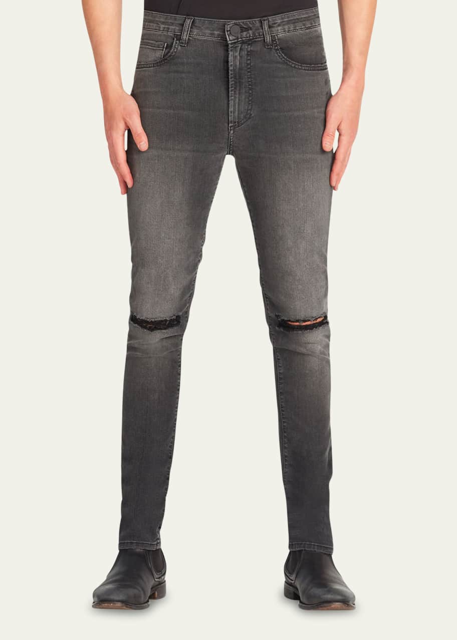 monfrere Men's Greyson Knee-Rip Skinny Jeans - Bergdorf Goodman