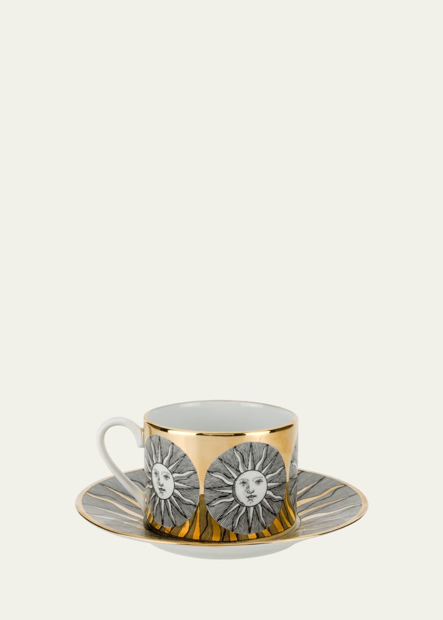 Image 1 of 1: Tea Cup Sole Sunny Face
