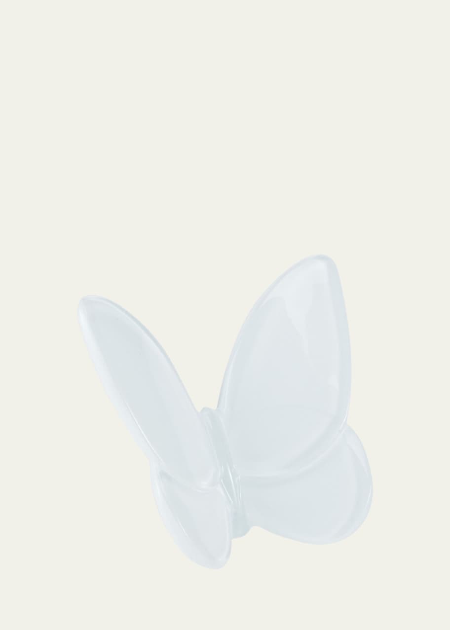 Image 1 of 1: 2.5" Lucky Crystal White Butterfly