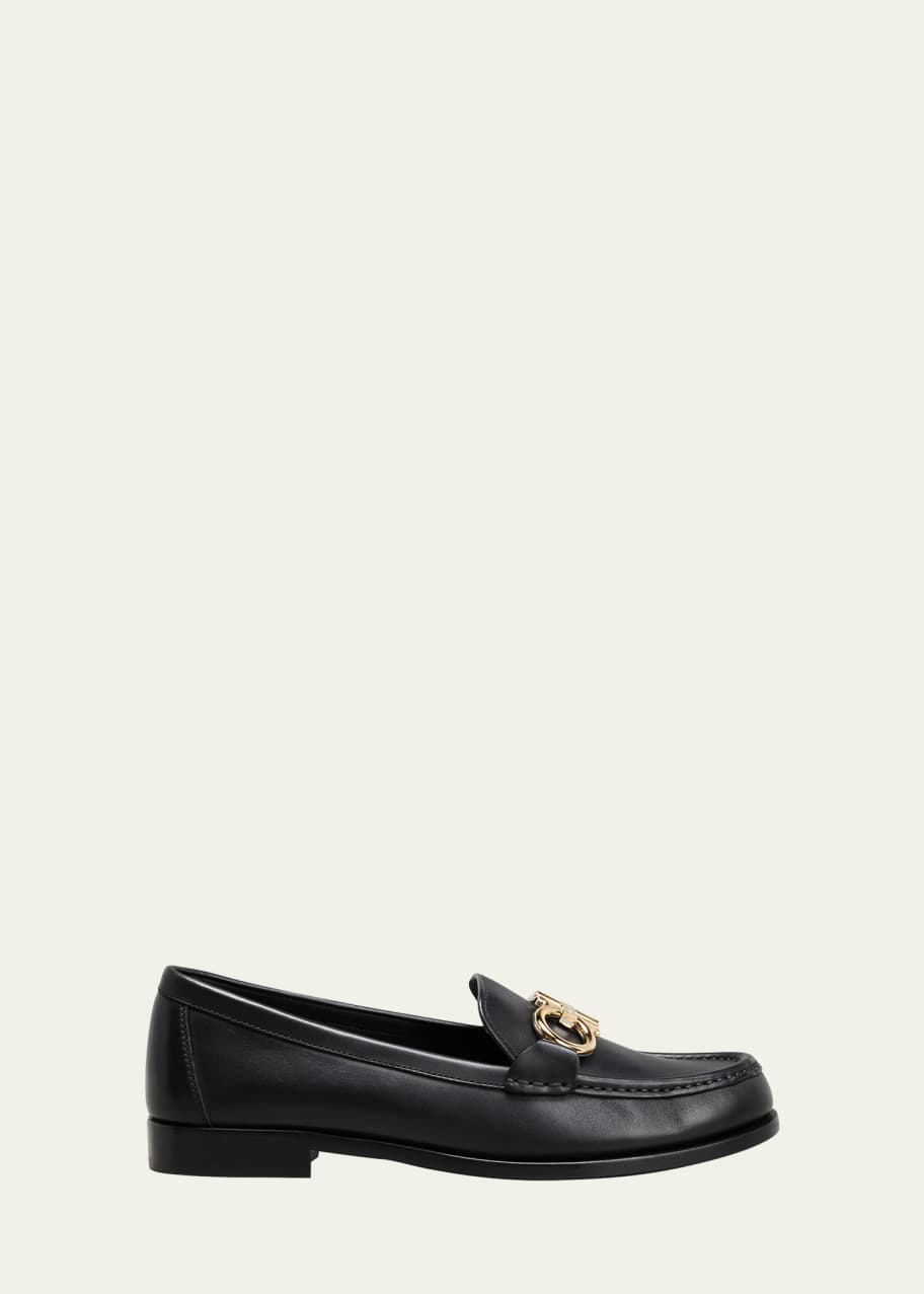 Ferragamo Rolo Reversible Gancini Loafers - Bergdorf Goodman