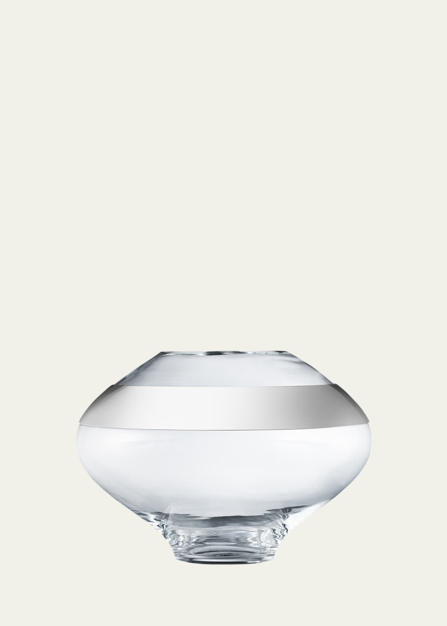 Image 1 of 1: Duo Round Large Glass Vase