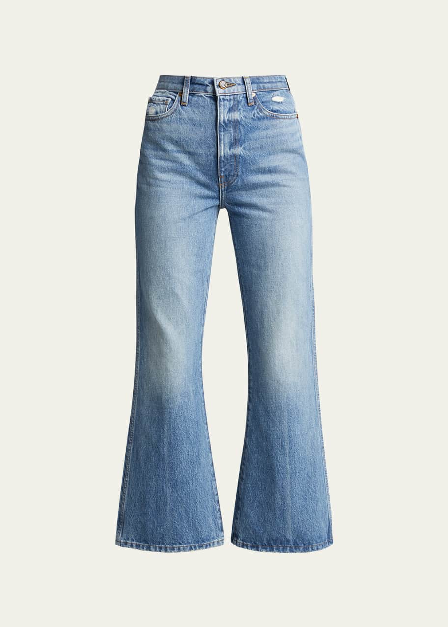 KHAITE gabbie jeans エストネーション Khaite Gabbie Flare Jeans - Bergdorf Goodman