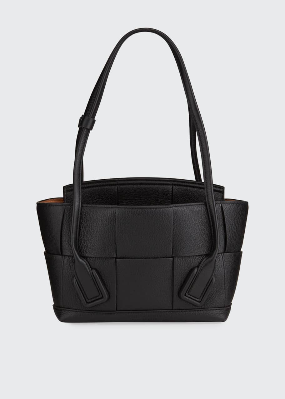 Arco 33 Medium Grainy Leather Top Handle Bag