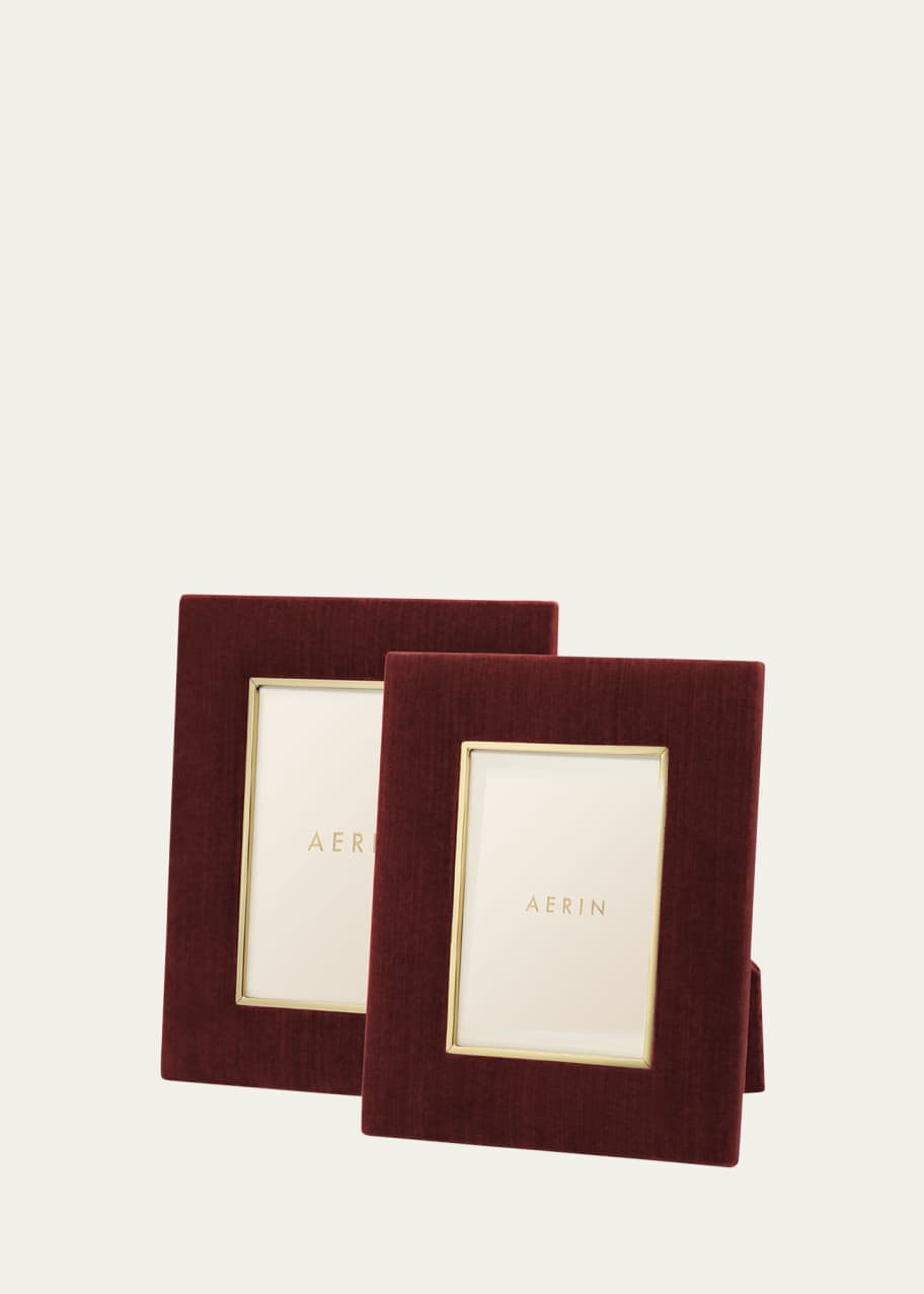 Image 1 of 1: Valentina Velvet Frame, 4" x 6"